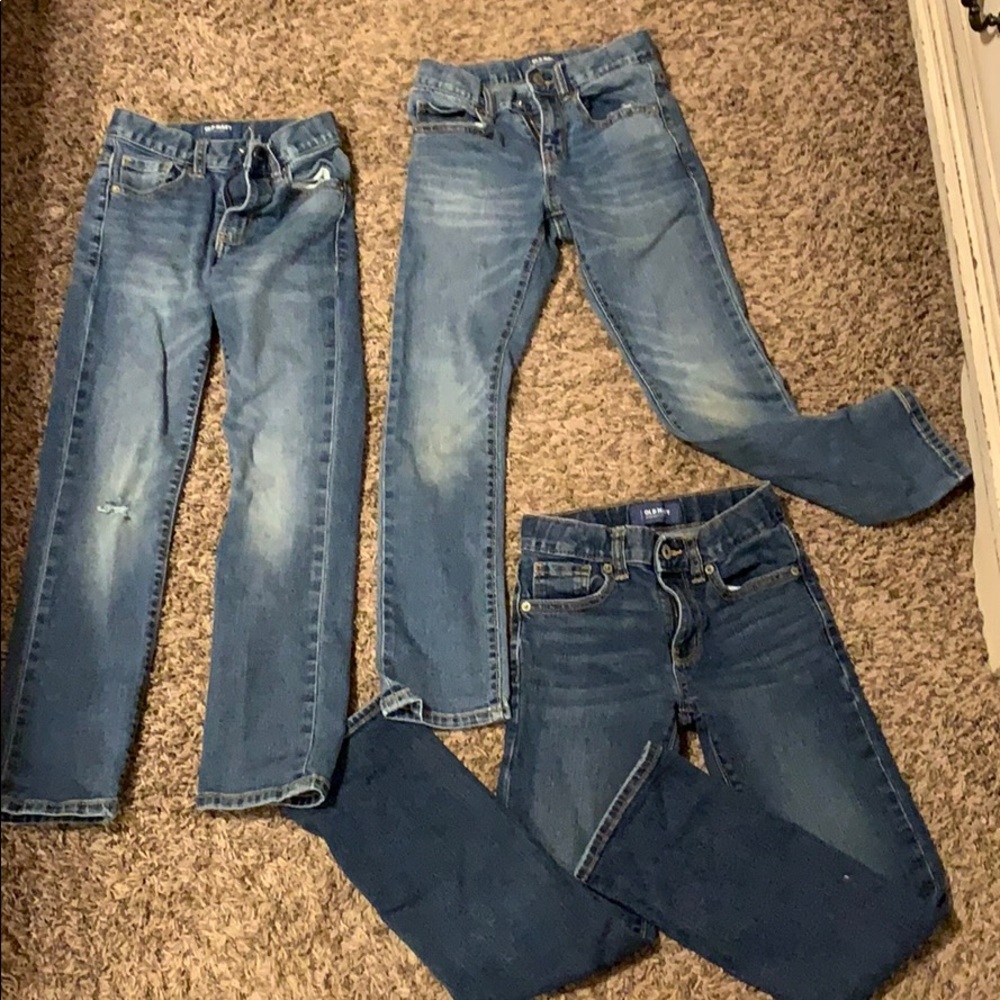 3 pair 8 slim jeans
